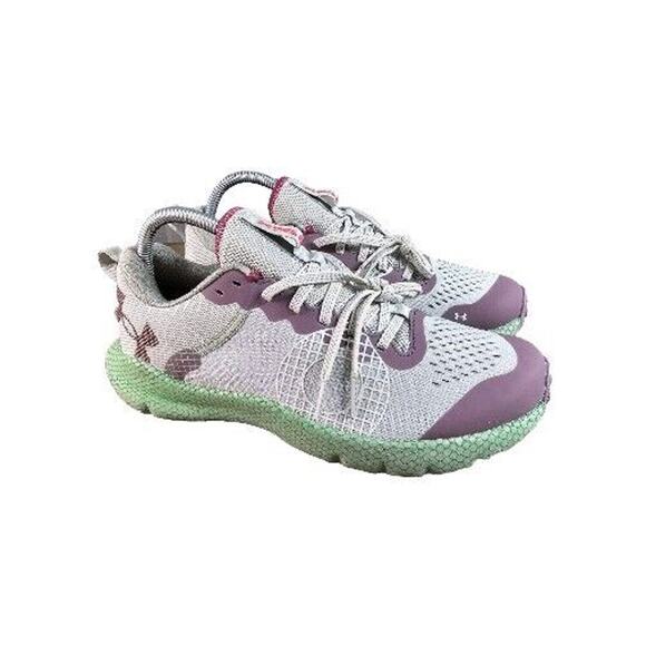 UNDER ARMOUR Speed Trail HOVR Running Shoes Olive Unisex M6.5/W8 NEW 3024231-302 - Picture 2 of 16